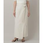 ショッピングラップ スカート ウエストリボンラップフウスカート