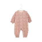 ベビー服 ロンパース アンティーク花柄カバーオール