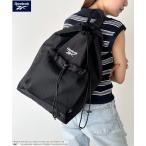 デイバック リュック Reebok(リーボック)/別注 A4対応 軽量 ワンショルダー ボディバッグ/ドローストリング ワンショルダーバッグ レディー