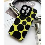 スマホケース 「 NOLITA / ノリータ 」 ビビッドカラー イエロー ドット アイフォンカバー アイフォンケース iPhone 7 / 8 /