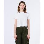 tシャツ 筆記体DSロゴ刺繍Tシャツ レディース