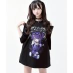 tシャツ 「TRAVAS TOKYO/トラバス トーキョー」てぃらコラボイラストプリントTシャツ 悪魔ver. レディース メンズ