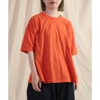 「prit」 半袖Tシャツ 0 オレンジ レディース