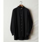 シャツ one-piece shawl-collar shirt II メンズ
