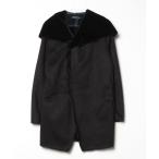 [NO ID.] мутоновое пальто 2 черный мужской 