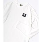「LOGOS」 長袖Tシャツ M ホワイト メンズ