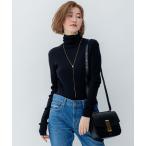 ショッピングタートル 「23区」 タートルネックニット 38 ブラック レディース