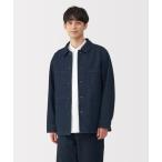 「無印良品」 カバーオール X-LARGE ダークネイビー メンズ