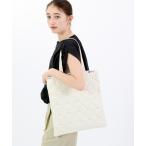 トートバッグ LG EMERALD TOTE W/ PEARLS スターライトパール レディース