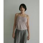 キャミソール Satin Gather Camisole