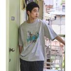 tシャツ アニマルフォトプリントTシャツ メンズ
