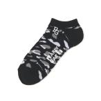 靴下 「PEARLY GATES」ヒョウ柄アンクルソックス (MENS) メンズ