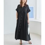 ワンピース 「好機能シリーズ」接触冷感/ウエストシャーリングワンピース