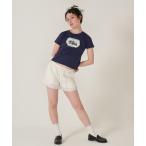 ショッピングショートパンツ パンツ レース付き ショートパンツ TINA：JOJUN レディース