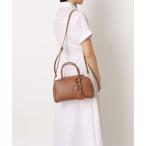 ボストンバッグ カシュカシュ cachecache / チャーム付横長ボストン レディース