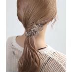 ヘアクリップ メタルリボンバンス
