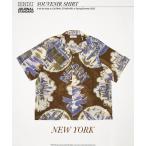 シャツ BINDU / ビンドゥー Indian cotton pattern S/S メンズ