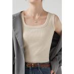 タンクトップ ノースリーブ インナー タンクトップ 綿 タンクトップ キャミソール Vネック 夏 春 秋 ワッフル やわらかい Uネック 快適 汗取り