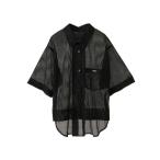 ブラウス シャツ 「HL」SHEER STRIPE BOXY SHIRT レディース