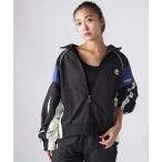 「Kappa」 ジップアップブルゾン LARGE ブラック レディース