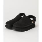 「UGG」 フラットサンダル 7 ブラック レディース