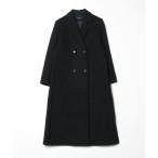 「AMBIENT」 チェスターコート S ブラック レディース