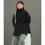 ショッピングポンチョ 「URBAN RESEARCH ROSSO WOMEN」 ポンチョ FREE ネイビー レディース