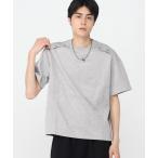 tシャツ 3.3 Field Trip/切り替えスタッズT メンズ