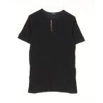「BURBERRY」 半袖Tシャツ L ブラック メンズ