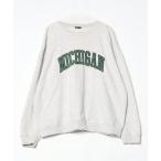 [FREAK'S STORE] вышивка тренировочный cut and sewn M серый мужской 