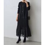 「BEARDSLEY」 長袖ワンピース FREE ブラック レディース