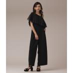 ショッピングケープ サロペット オーバーオール フリルケープサロペット レディース