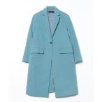 [SHIPS] Пальто Честерфилд 36 голубой женский 