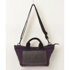 「DIESEL」 2WAYバッグ UNI パープル レディース
