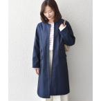 「SHIPS Colors」 ノーカラーコート MEDIUM ネイビー レディース