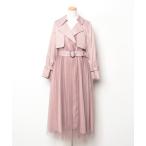 「JILL by JILL STUART」 トレンチコート MEDIUM ピンク レディース