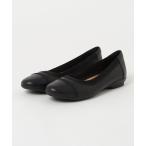 「Clarks」 フラットパンプス UK4 ブラック レディース