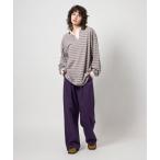 tシャツ 「6(ROKU)」コットン ボーダー ラガー レディース