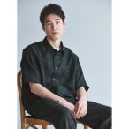 シャツ トリアセテート ポリエステル ジャストルーズ シャツ メンズ