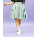 スカート バックフリルミドルスカート