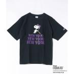 tシャツ 「Champion」C3-B352/RW SHORT SLEEVE T-SHIRT/PEANUTSコラボ/Tシャツ/ピーナッツ/スヌーピー