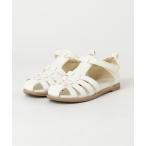[green label relaxing] [KIDS] Flat сандалии 20cm белый Kids 