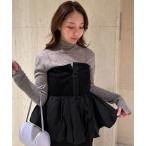 [FRAY I.D] bare top 1 черный женский 