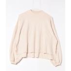 [PAGEBOY] длинный рукав вязаный FREE бежевый женский 