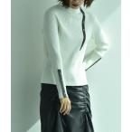 「INTERPLANET」 長袖ニット FREE オフホ