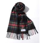 「Johnstons of Elgin」 マフラー FREE ブラック レディース