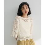 tシャツ ・SUGAR SPOON クロシェプルオーバー レディース
