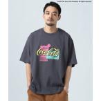 tシャツ 「Coca-Cola/BAYFLOW」USAコットンプリント半袖Tシャツ メンズ レディース