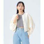 ブラウス シャツ モールボーダー 2WAY ブラウス レディース