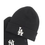 ニット帽 ニットキャップ ニューエラ ニット帽 MLB ラインストーン メンズ レディース